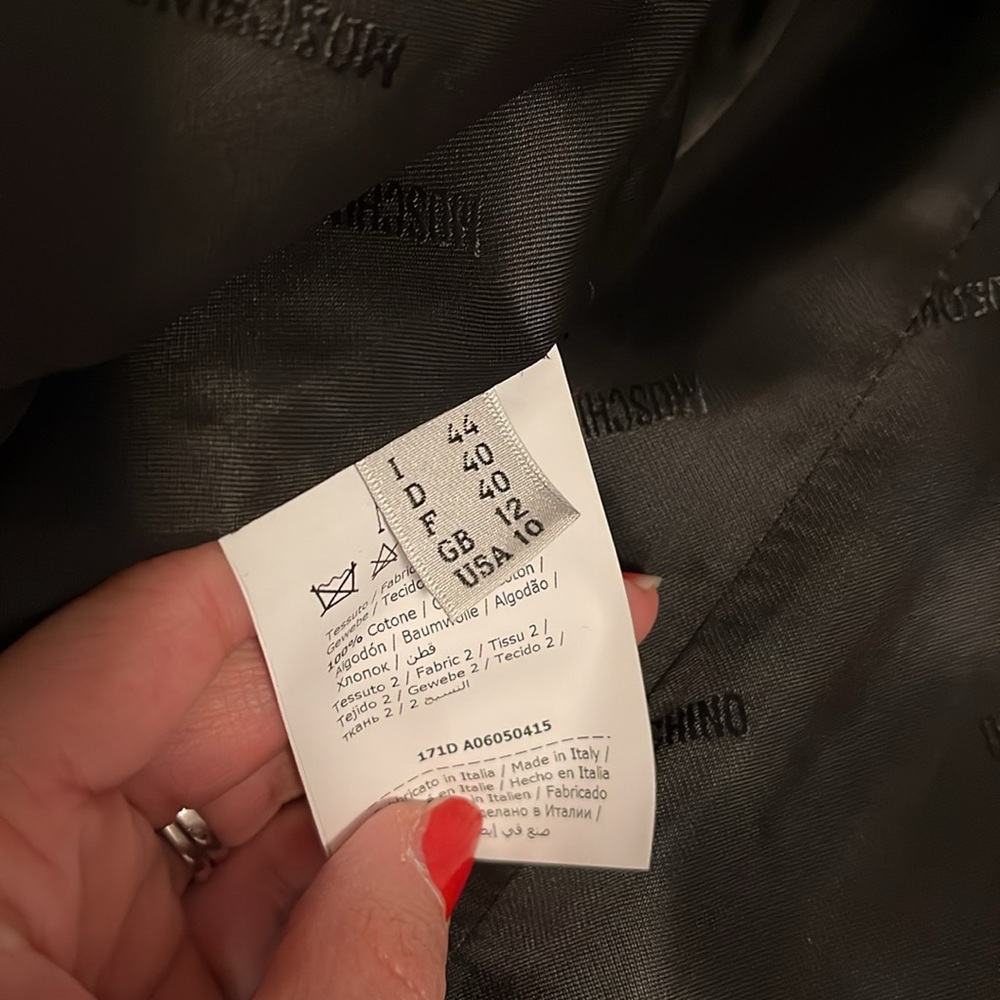 Moschino coat - Picture 3 of 4